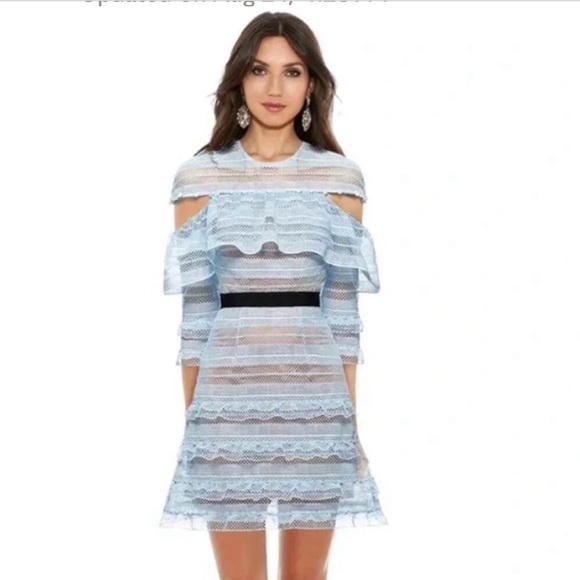 Gorgeous Self Portrait Cocktail Dress. - Picture 2 of 4